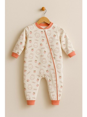 Yeni Sezon Trend Sevimli Hayvanlar Baskılı :%100 Pamuklu Kışlık Çocuk Uyku Tulumu