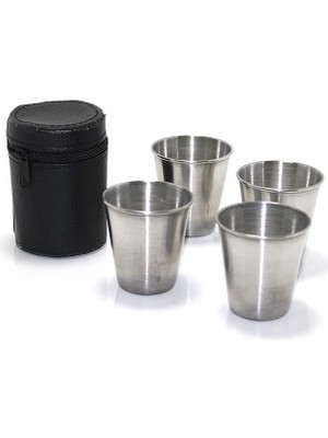 4’lü Sılver Shot Bardak Seti