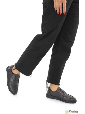 Mammimia Kadın Hakiki Deri Ortopedik Günlük Ayakkabı M26/KA7370