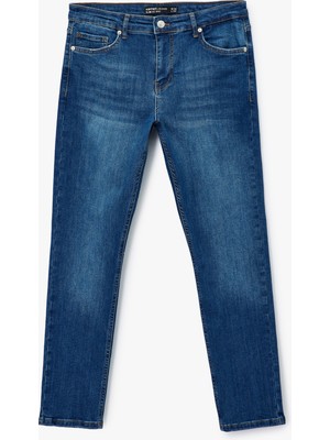 Pamuklu Normal Bel Slim Fit Jean Pantolon - Brad Jean