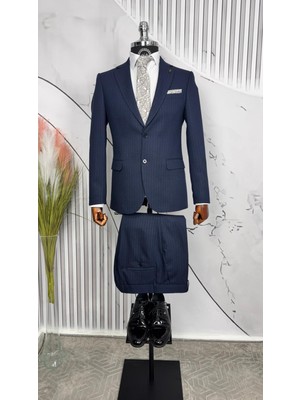 Dupont Slim Fit Mono Yaka Takım Elbise