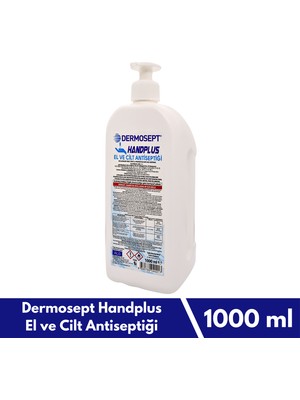 Dermosept El Dezenfektanı Temizleyici 1 lt Alkollü Sıvı Pompa ile Pratik Kullanım