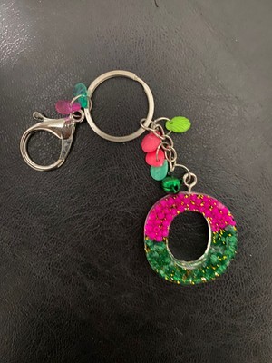 El Yapımı Anahtarlık(O Harfi Model 2)