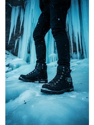 Big King Siyah Erkek Motorcu Bot