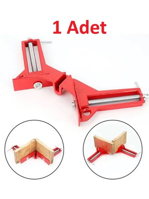 90 Derece Köşe Birleştirme Mengenesi Köşe Çerçeve Kelepçe Yapıştırma Sabitleme Mengenesi