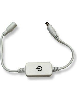Cata Dokunmatik Tuş Anahtar Açma Kapama Düğme İçin Tek Renkli LED Şerit İçin DC 12V-24V/4A Dimmer
