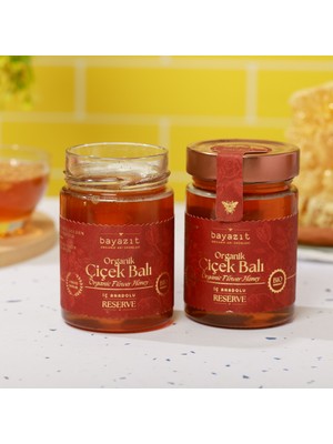 Şifa Doğal Yaşam Sağlıklı Ürünler Organik Iç Anadolu Çiçek Balı(Kayseri) 450 gr 2'li Set