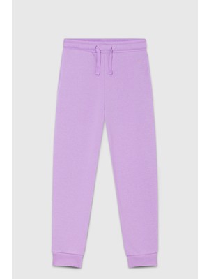 United Colors Of Benetton Pamuklu Regular Fit Lastikli Paça Spor Pantolon Kız Çocuk Pantolon BNTG23333