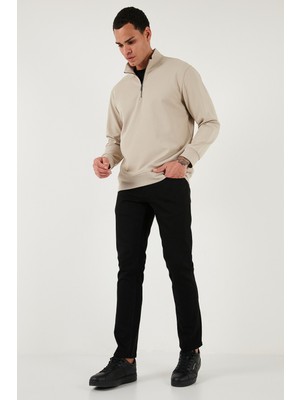 Buratti Pamuklu Regular Fit Normal Bel Boru Paça Jeans Erkek Kot Pantolon 2211C01PARMA