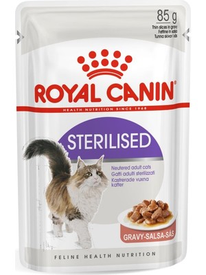 ROYAL CANIN Sterilised Gravy Kısırlaştırılmış Yetişkin Kedi Yaş Maması 85 Gr x 12