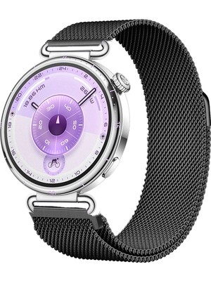 Huawei Watch Gt6 41MM Uyumlu Manyetik Milanese Loop Metal Kordon