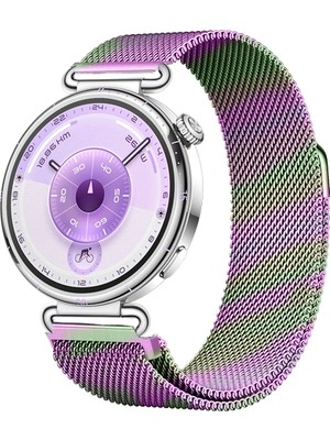 Huawei Watch Gt6 41MM Uyumlu Manyetik Milanese Loop Metal Kordon