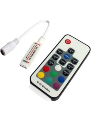 El Kumandası Rgb Uzaktan Kumanda LED Işık Kablosuz Kontrol 5metre Dc 5-24V