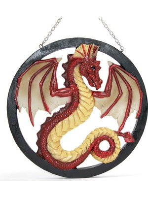 Duvara Asmalı Polyester Dragon Pano Dekoratif Hediyelik