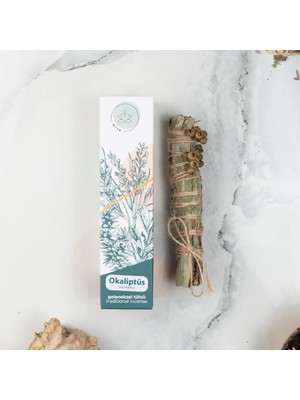 Mitr Okaliptüs Doğal Geleneksel Demet Tütsü