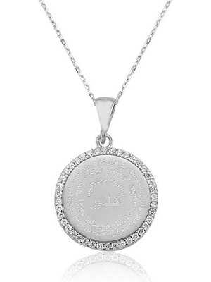 Stumbanng 925 Ayar Gümüş  Duası Kadın Gümüş Kolye