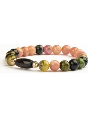 Turmalin Doğal Taş Bileklik (8 Mm) – Dengede Kal