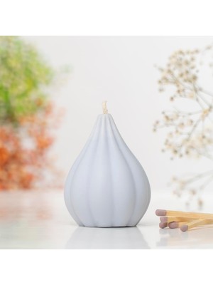 Dekoratif Oval Organik Soya Mum