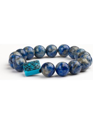 Lapis Lazuli Doğal Taş Bileklik (10 Mm) – Içsel Yolculuk