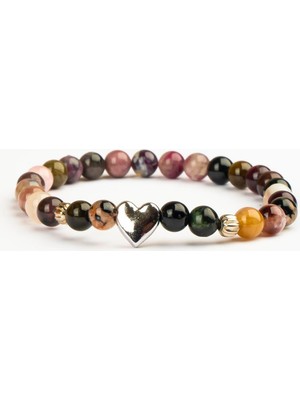 Turmalin Doğal Taş Bileklik (6 Mm) – Ruh Zırhı