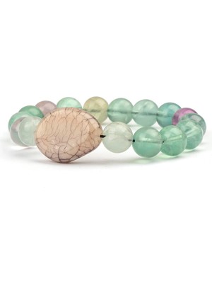 Florit Doğal Taş Bileklik (10 Mm) – Ruhsal Temizlik