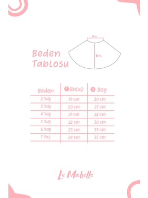 Le Mabelle Beyaz  Yıldız Baskılı Kız Çocuk Tül Etek - Pauline