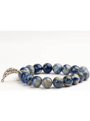 Lapis Lazuli Doğal Taş Bileklik (10 Mm) – Evrenin Dili