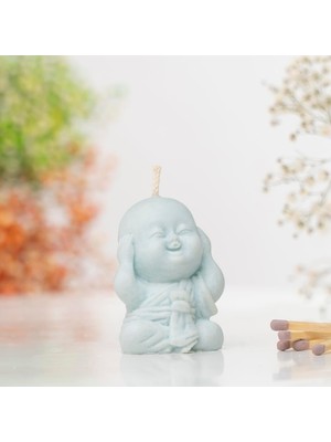 Duymadım Buddha Temalı Soya Wax Mum