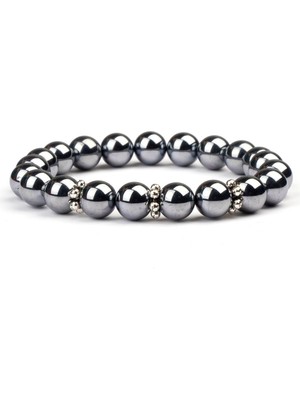 Terahertz Doğal Taş Bileklik (8 Mm) – 4.	sessiz Güç