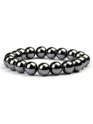 Hematit Doğal Taş Bileklik (10 Mm) – Yeryüzü Bağlantısı
