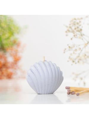 Istiridye Temalı Vegan Soya Mum