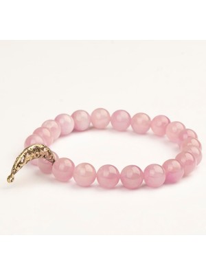 Kunzit Doğal Taş Bileklik (8 Mm) – Sessiz Sevgi