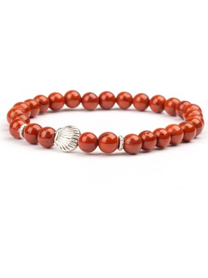 Jasper Doğal Taş Bileklik (6 Mm) – Sonsuz An