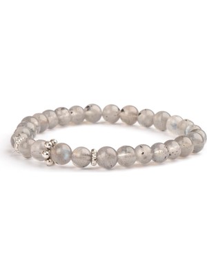 Labradorit Doğal Taş Bileklik (6 Mm) – Ruh Pusulası