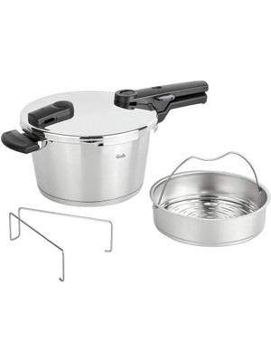 Fissler Vitaquick Black Düdüklü Tencere 4,5 Lt
