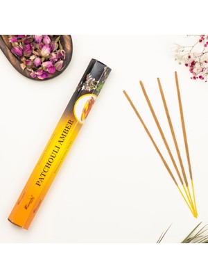 Aromatika Patchouli & Amber Çubuk Tütsü