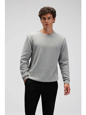 Ellesse % 100 Pamuk Regular Fit Bisiklet Yaka Kazak Erkek Kazak EM615