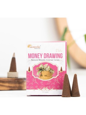 Para Çekme Aromalı Organik Kömürsüz Konik Tütsü