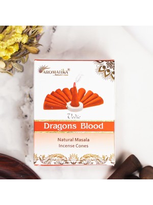 Aromatika Ejderha Kanı Kokulu Konik Tütsü