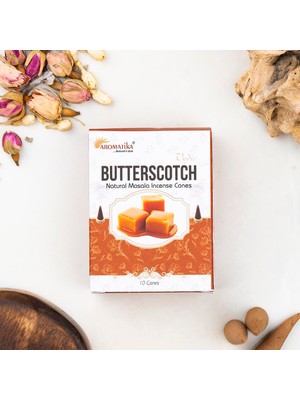 Aromatika Karamel Aromalı Konik Tütsü