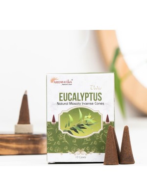 Aromatika Okaliptüs Aromalı Konik Tütsü