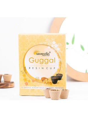 Guggal Resine Cup Bahçe Tütsüsü
