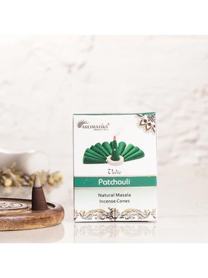 Aromatika Paçuli Kokulu Konik Tütsü