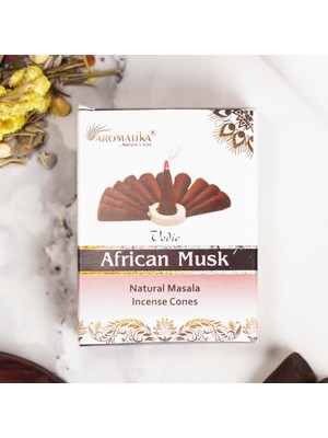 Aromatika Afrika Musku Kokulu Konik Tütsü