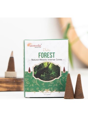 Aromatika Orman Aromalı Konik Tütsü