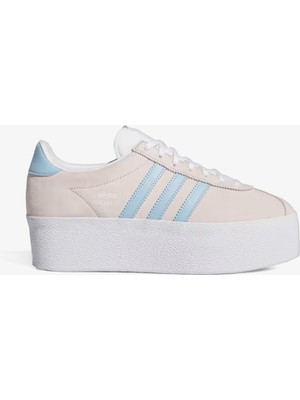 Adidas Gazelle Up Kadın Krem Spor Ayakkabı.-