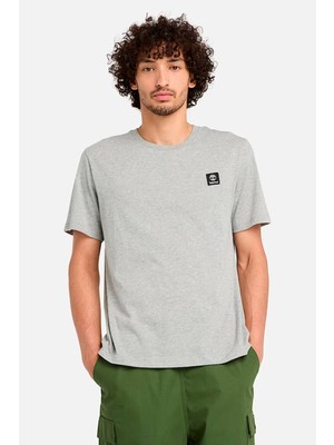Timberland Short Sleeve Woven Badge Tee Erkek T-Shirt