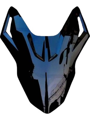 Moto Express Honda Forza 250 2023-2026 Ön Siperlik Camı Üstü Grenajı Kapağı Parlak Siyah A