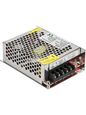 CATA CT-2559 12V 3A 36W Şerit LED Trafosu Metal Kasa LED Güç Kaynağı