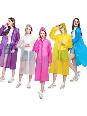Kalin Unisex Çıt Çıtlı Yagmurluk